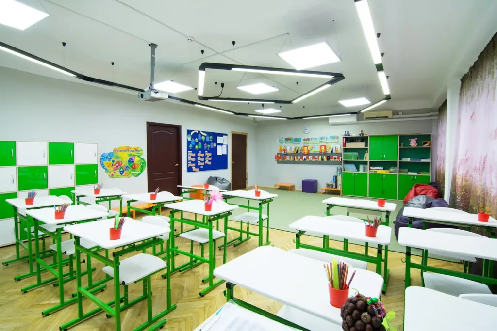 Приватна школа в Києві Capital Union School навчальний клас